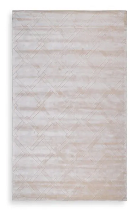 Hand Woven Plush Silver Sand Carpet | Eichholtz La Belle| Oroat.com