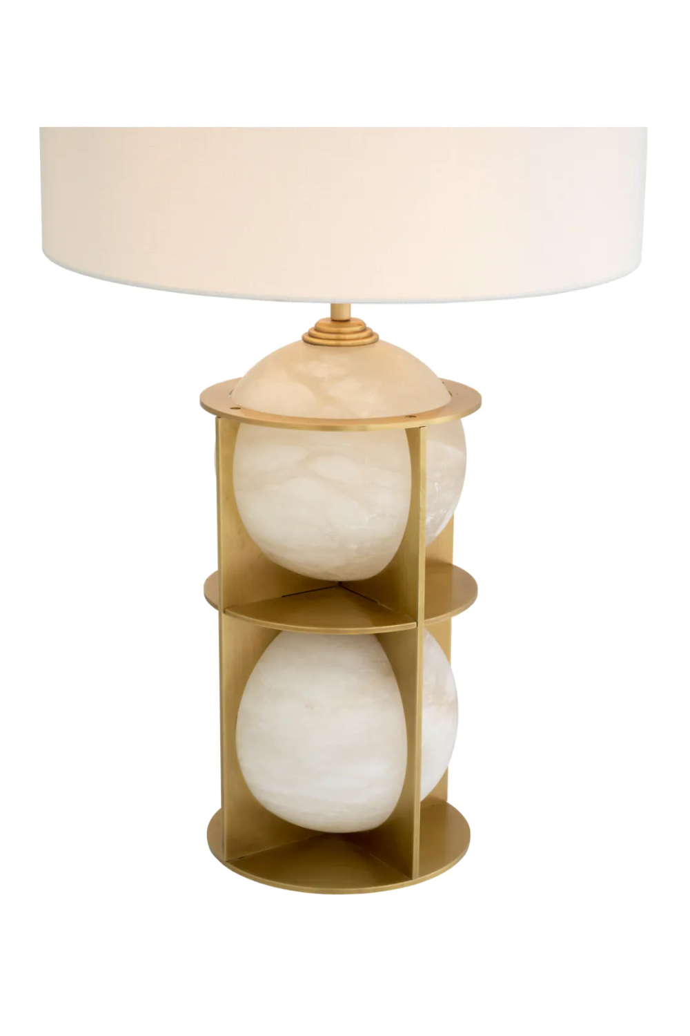 Round Alabaster Table Lamp | Eichholtz Eternity | OROA.com