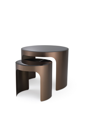 Bevelled Glass Side Tables (2) | Eichholtz Piemonte | Oroa.com