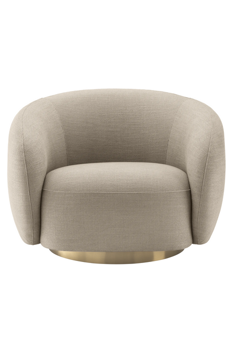 (Open Box) Modern Minimalist Swivel Chair | Eichholtz Brice