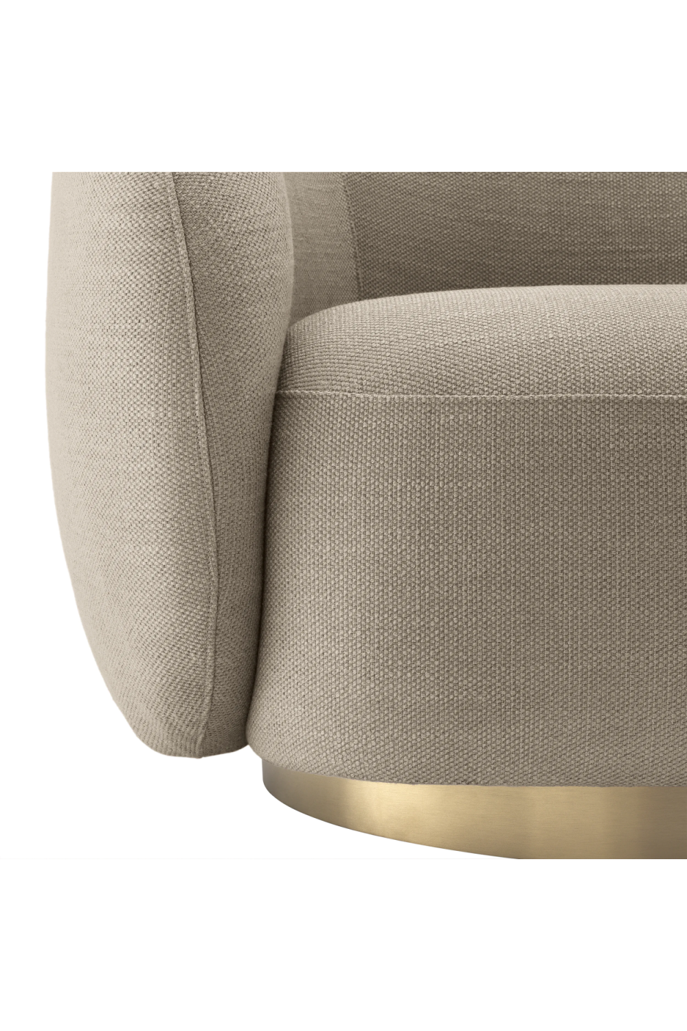 (Open Box) Modern Minimalist Swivel Chair | Eichholtz Brice