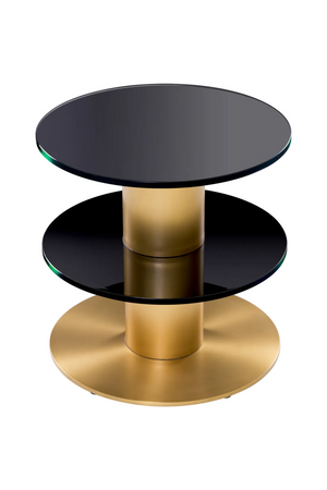 Three-Layer Round Side Table | Eichholtz Dorado | Oroa.com