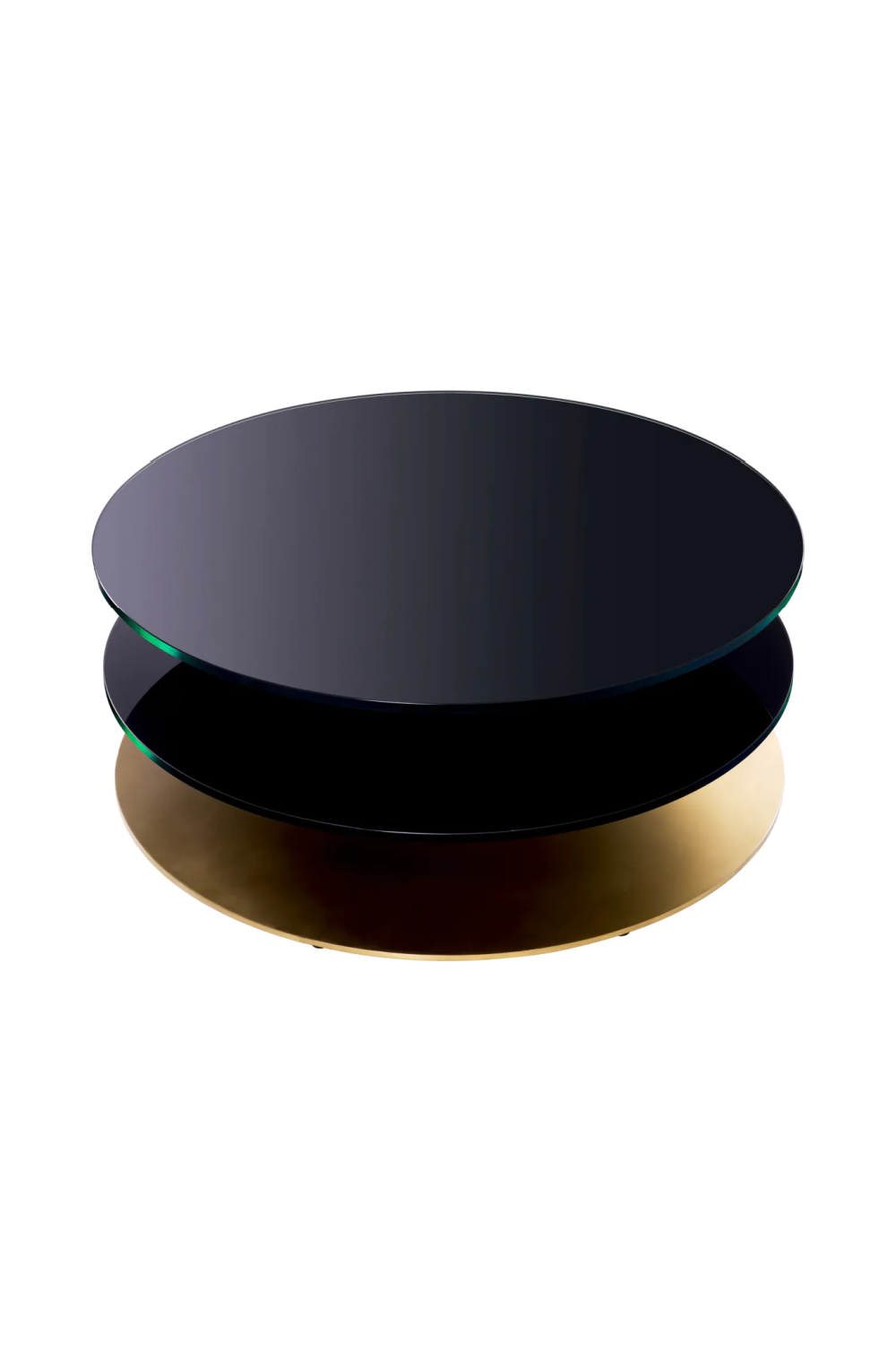 Three-Layer Round Coffee Table | Eichholtz Dorado | Oroa.com