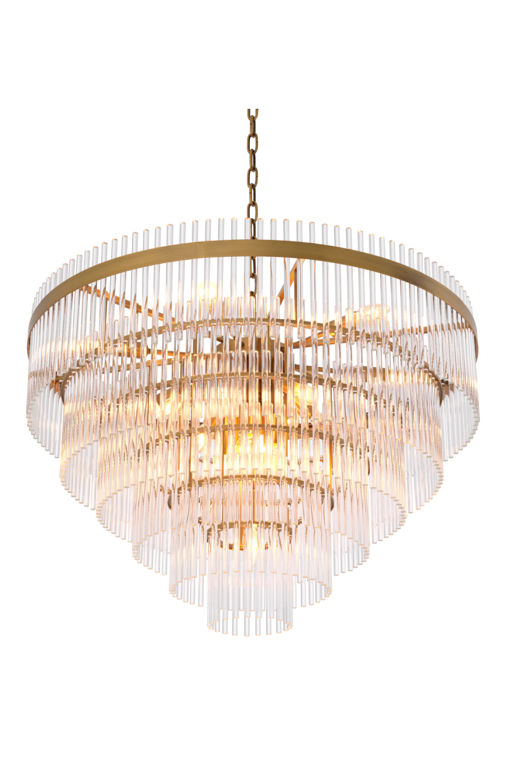 Cascading Glass Rods Chandelier | Eichholtz East | OROA