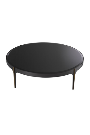Bronze Frame Black Coffee Table | Eichholtz Artemisa | Oroa.com
