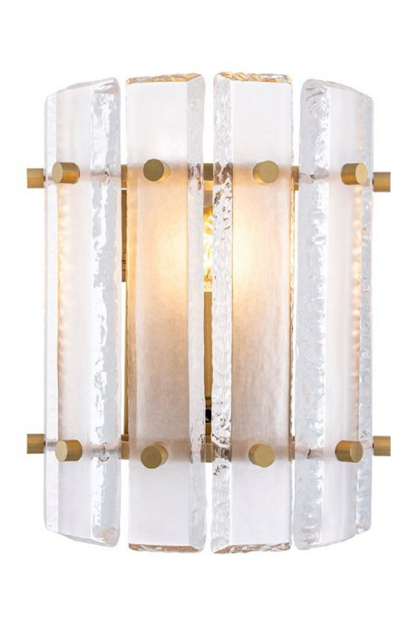 Frosted Glass Single Wall Lamp | Eichholtz Blason | Oroa.com