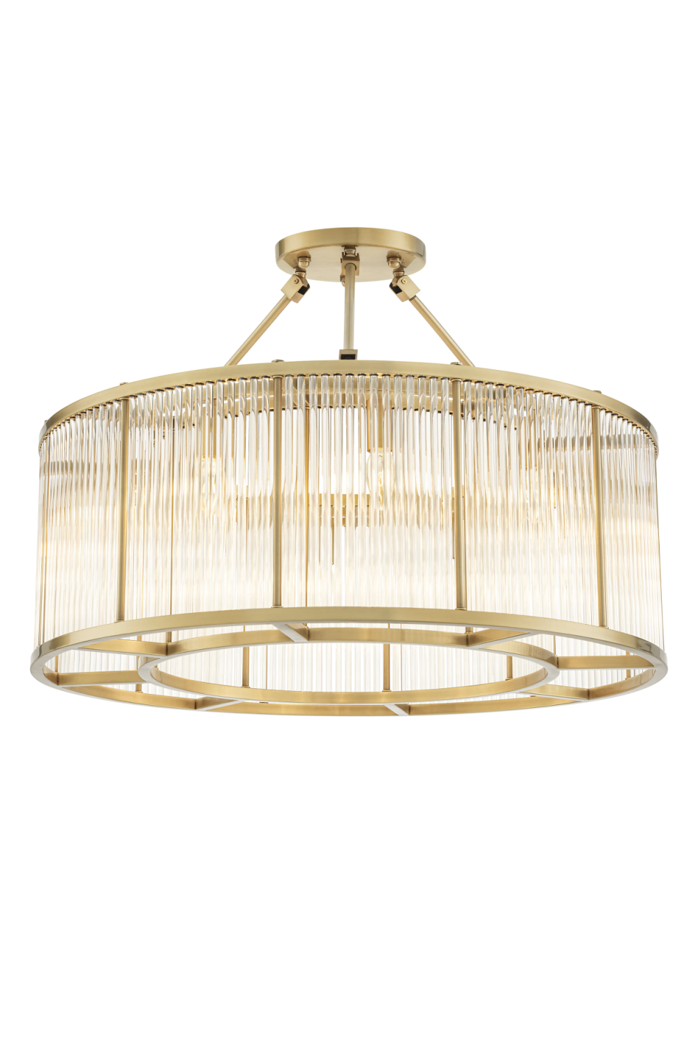 Glass Drum Shaped Ceiling Lamp | Eichholtz  Bernardi | Oroatrade.com