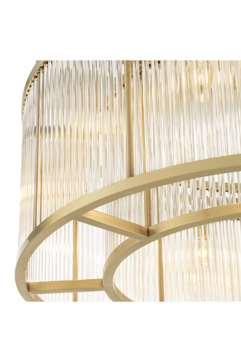 Glass Drum Shaped Ceiling Lamp | Eichholtz Bernardi | Oroatrade.com
