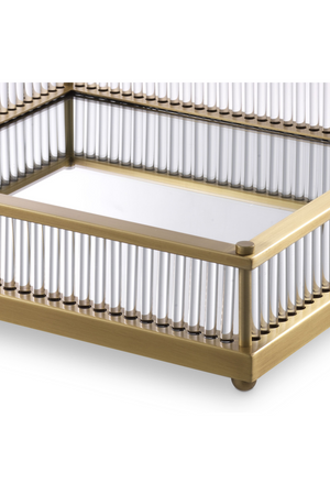 Mirror Bottom Square Tray | Eichholtz Cora | Oroa.com