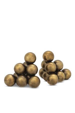 Metallic Orbs Book Ends (2) | Eichholtz Carioca | Oroa.com