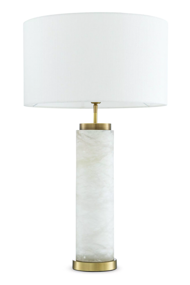 White Drum Shade Table Lamp | Eichholtz Lxry | OROATRADE.com
