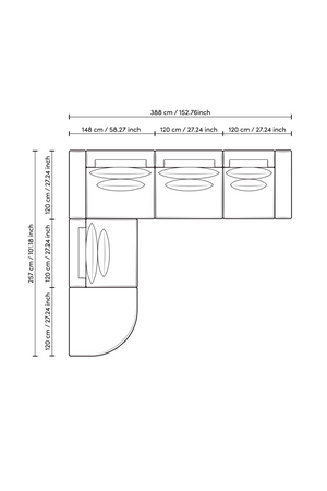 Modular Sofa Lounge | Eichholtz Club | Oroa.com