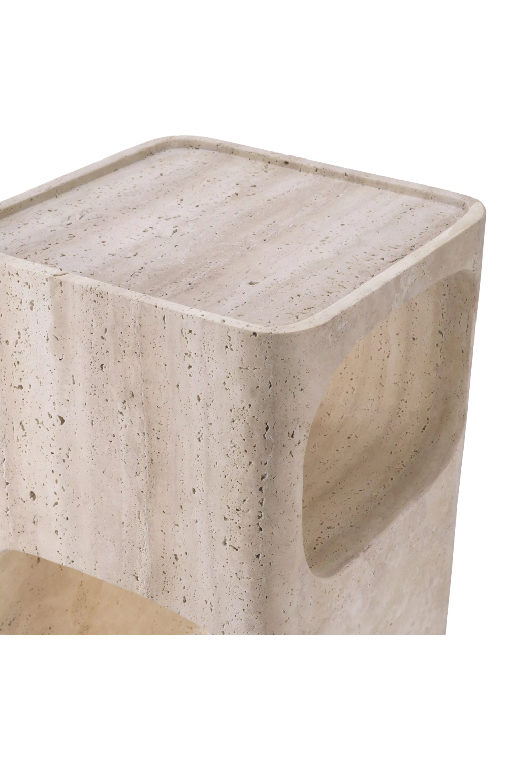 Carved Stone Side Table | Eichholtz Adler | Oroa.com