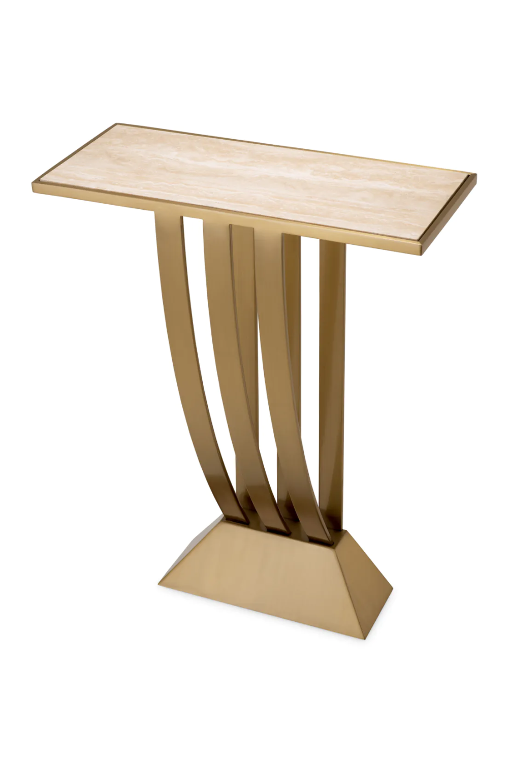  Travertine Modern Console Table | Eichholtz Beau Deco | Oroa.com