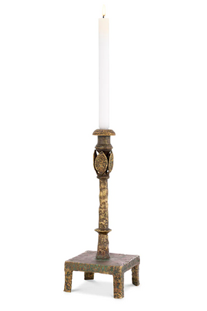 Antique Brass Candle Holder | Eichholtz Santoro | Oroa.com