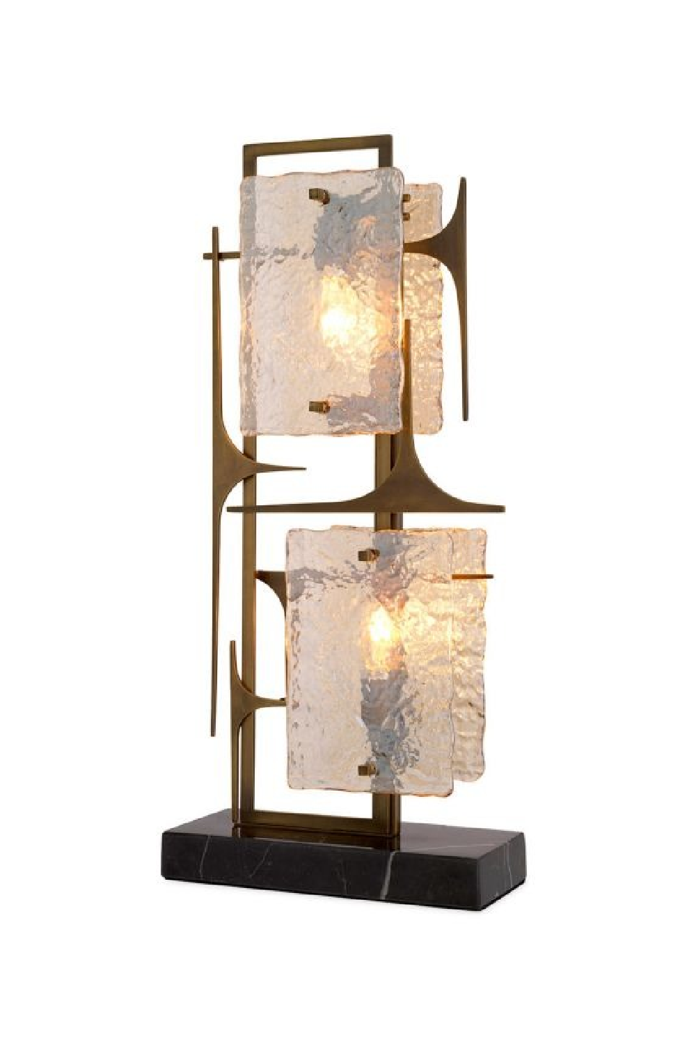 Geometrical Glass Table Lamp | Eichholtz Zeno