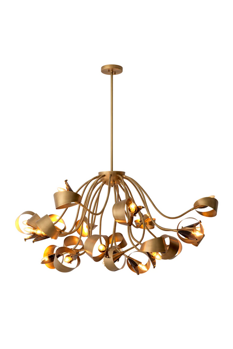 Antique Brass Chandelier | Eichholtz Corrientes | Oroatrade.com