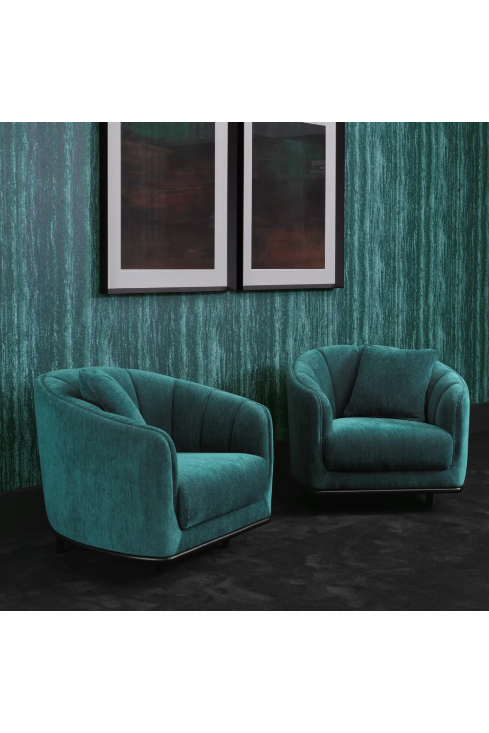 Channeled Modern Accent Chair | Eichholtz Agostino | Oroa.com