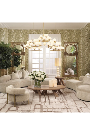 Hand-Carved Mahogany Mirror | Eichholtz Le Royal | Oroa.com