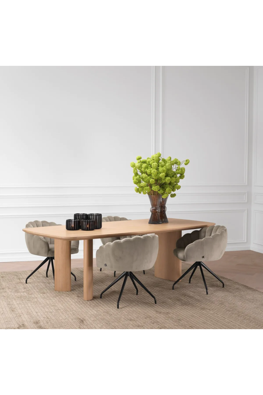 Modern Wood Dining Table S | Eichholtz Harmonie | Oroa.com