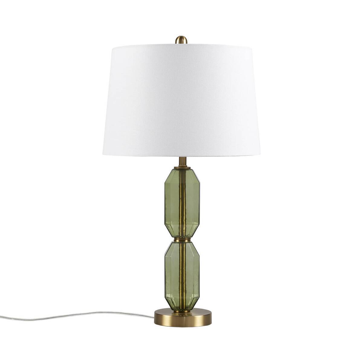Green Glass Table Lamp - OROA