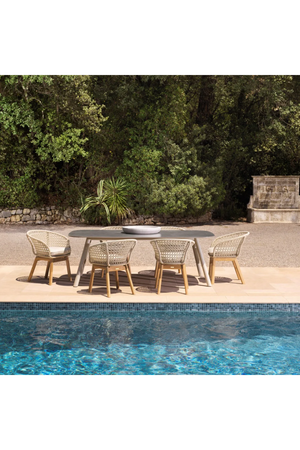 Modern Rope Outdoor Dining Chair | Eichholtz Trinity | Oroa.com