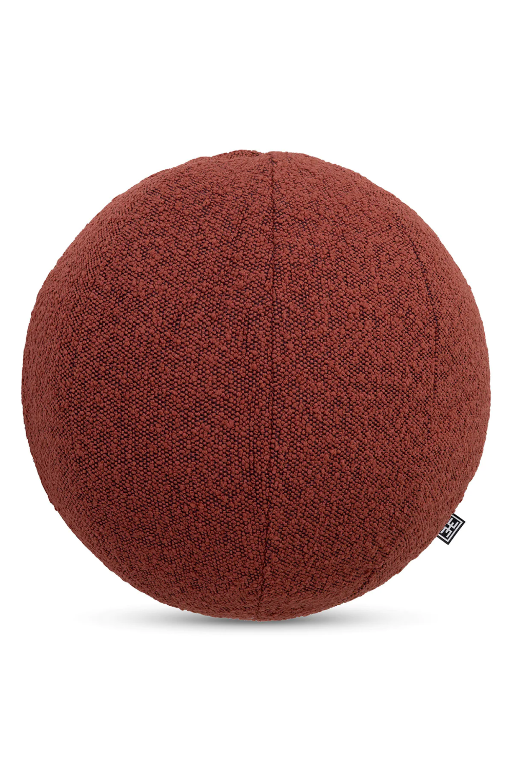 Red Boucle Sphere Cushion | Eichholtz Palla | Oroa.com