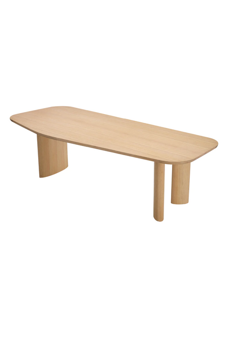 Free Form Oak Dining Table | Eichholtz Flemings | Oroa.com