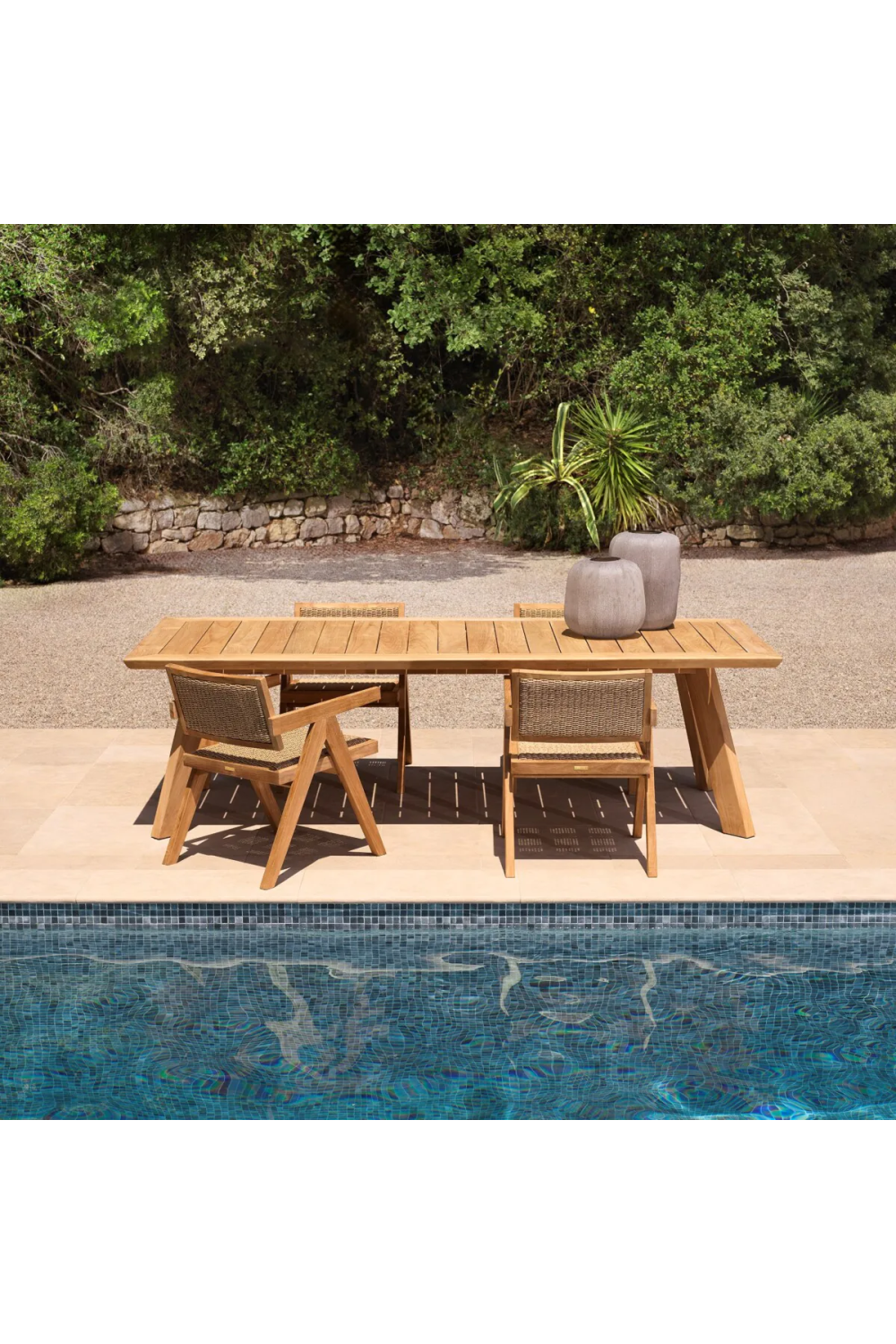 Natural Teak Outdoor Dining Table | Eichholtz Merati | Oroa.com