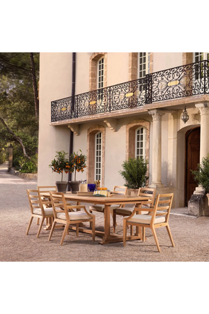 Japandi Outdoor Dining Armchair | Eichholtz Hera | Oroa.com