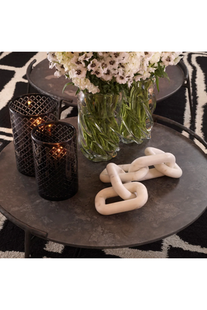 Diamond Patterned Cylindrical Hurricane | Eichholtz Gable | Oroa.com