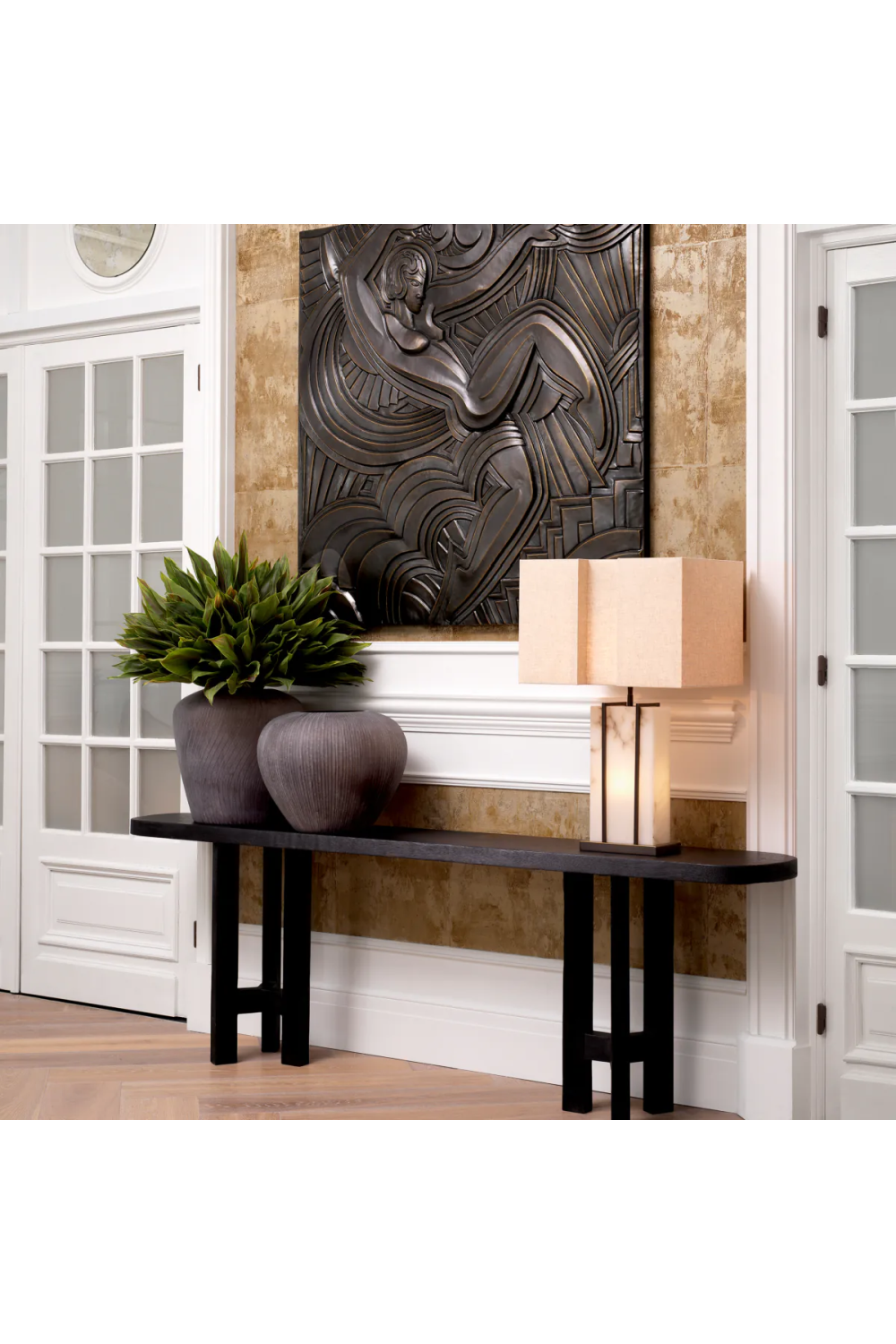 Black Meranti Console Table | Eichholtz Libertine | Oroa.com