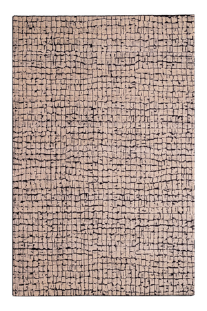 Black Patterned Wool Carpet | Eichholtz Nirvana | Oroa.com