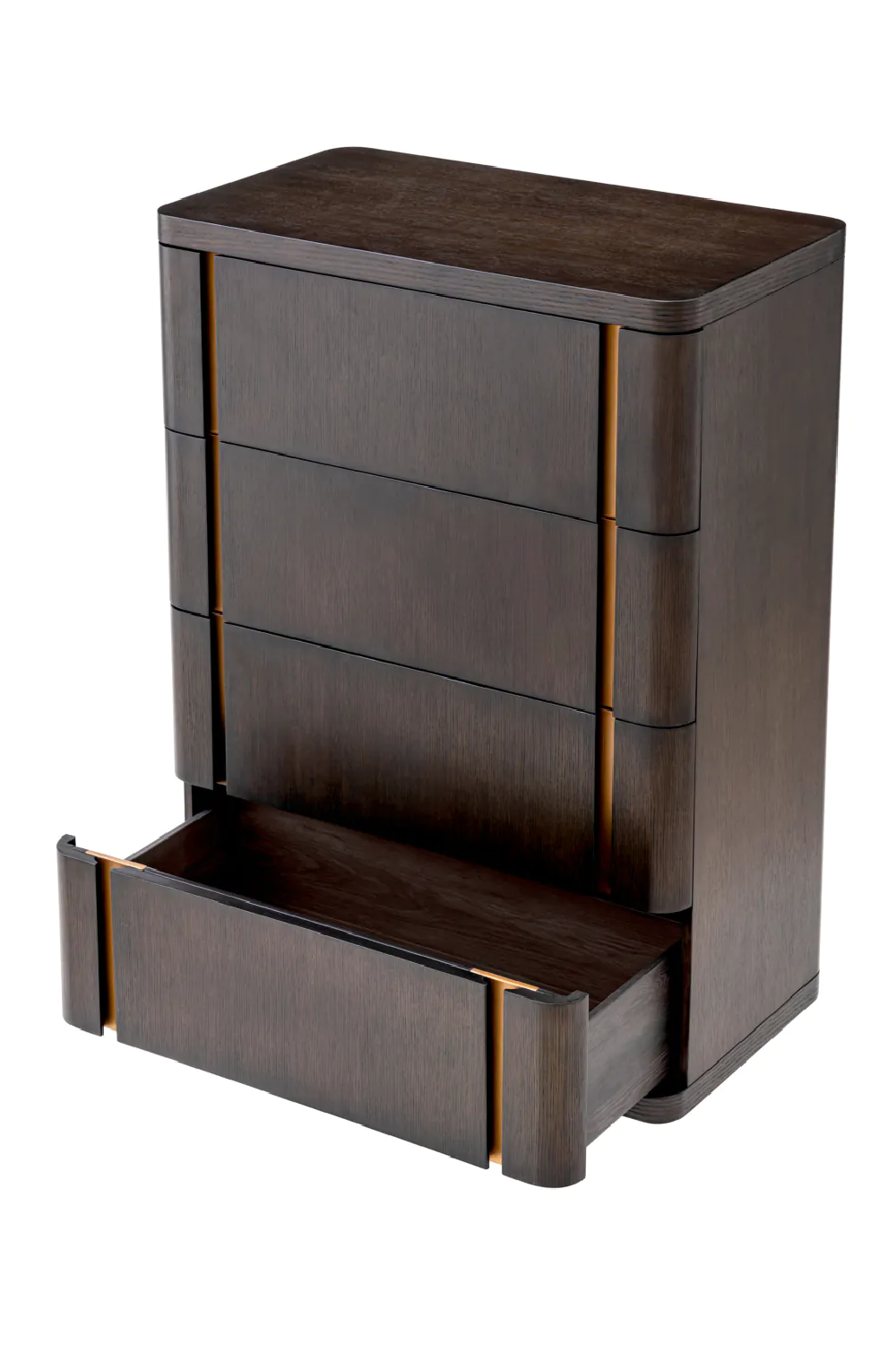 Mocha Oak 4-Drawer Dresser | Eichholtz Modesto | Oroa.com