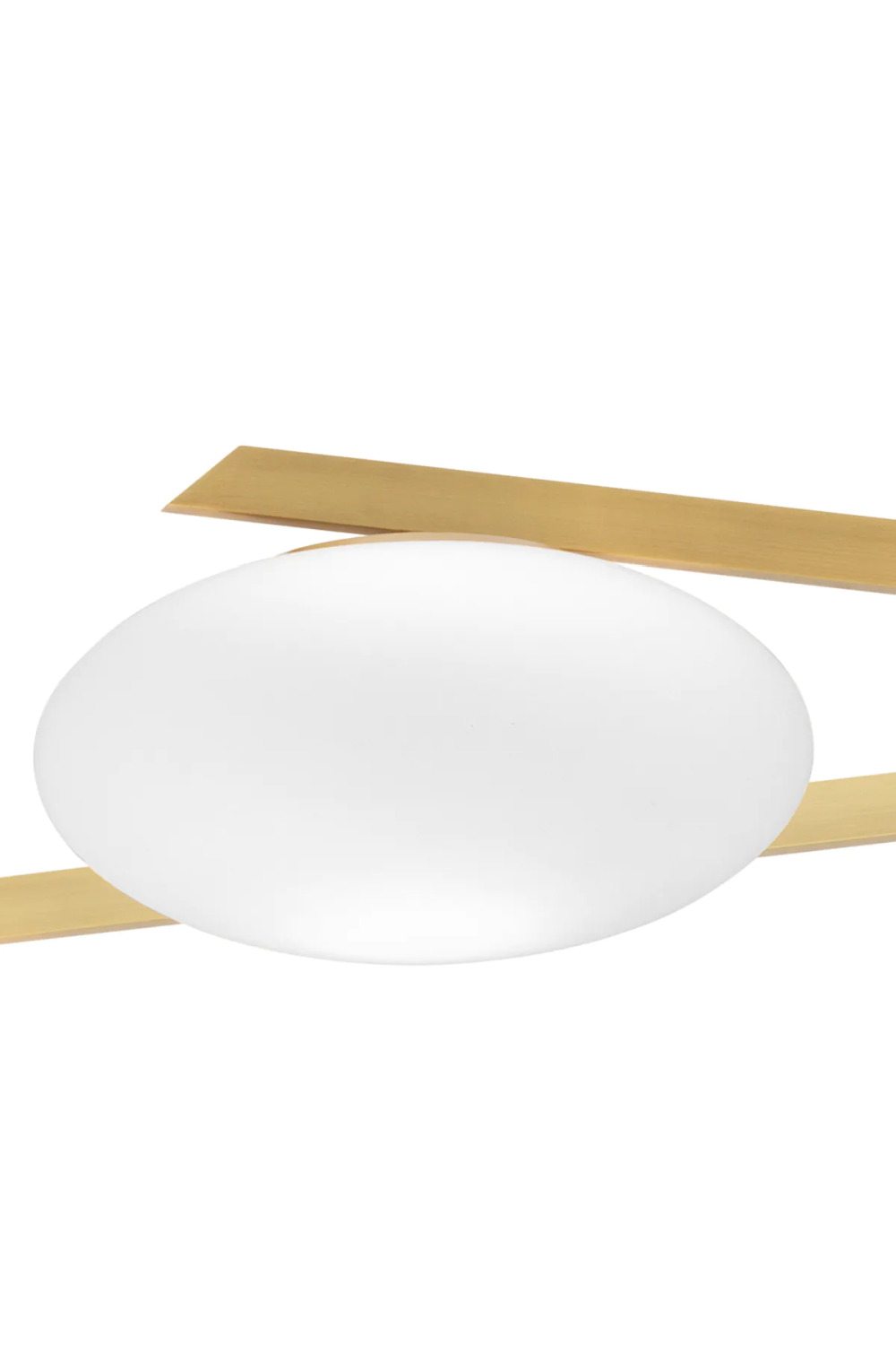 Elliptical White Glass Chandelier | Eichholtz Evergreen | Oroa.com