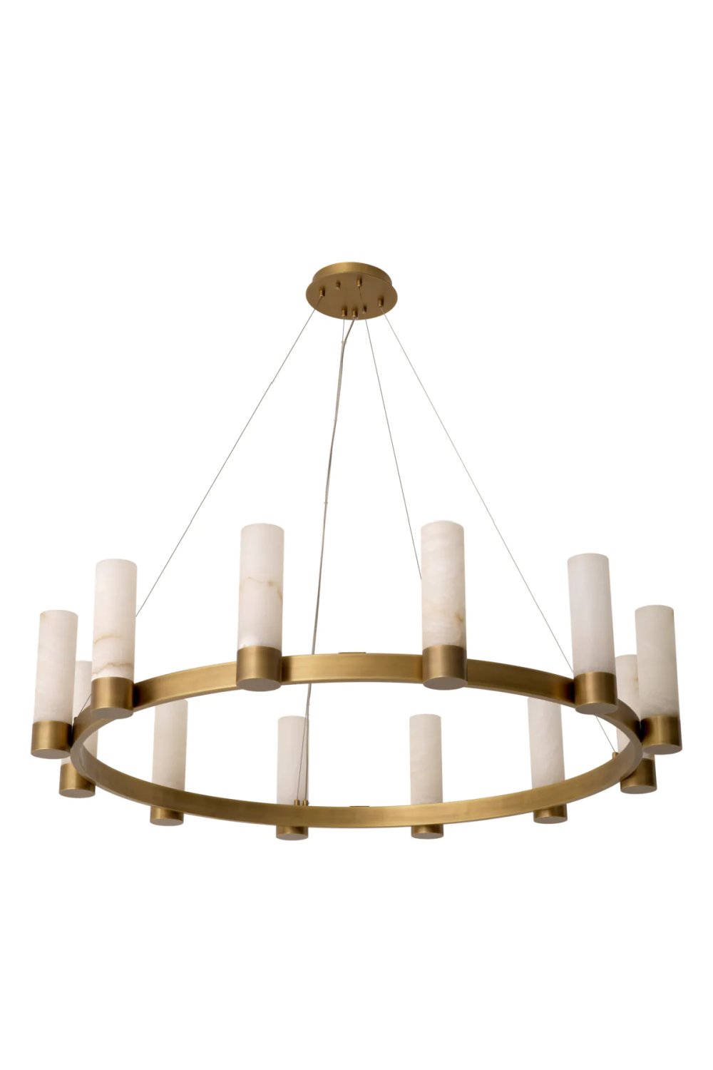 Alabaster Cylinders Chandelier | Eichholtz Castro | Oroa.com