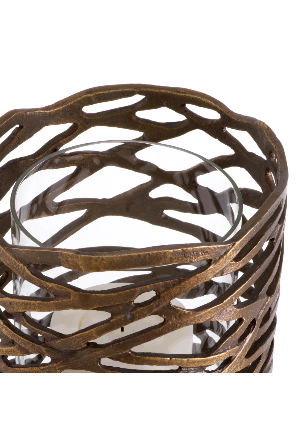 Vintage Brass Hurricane | Eichholtz Lanai | Oroa.com