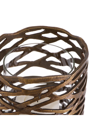 Vintage Brass Hurricane | Eichholtz Lanai | Oroa.com