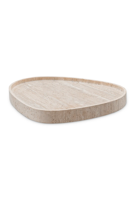Beige Travertine Tray | Eichholtz Arman | Oroa.com