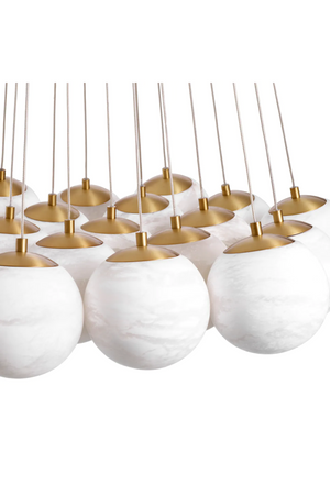 Clustered Alabaster Chandelier | Eichholtz Sphinx | Oroa.com