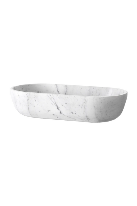 White Marble Bowl | Eichholtz Terrebonne | Oroa.com