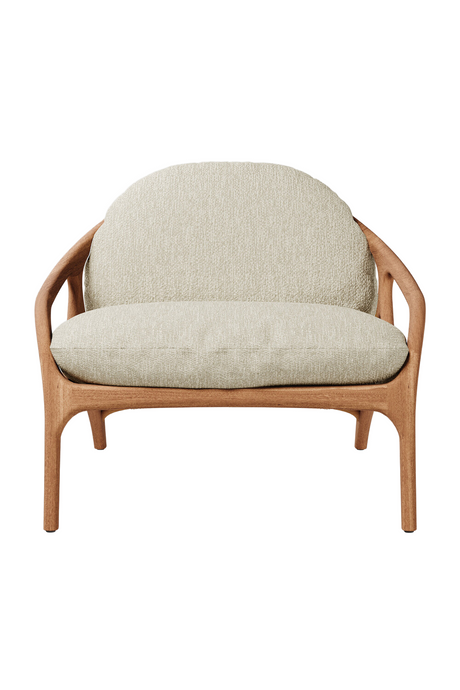 Teak Outdoor Lounge Chair | Morpho By Tomorrowland Vime | Oroa.com