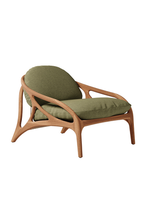 Teak Outdoor Lounge Chair | Morpho By Tomorrowland Vime | Oroa.com