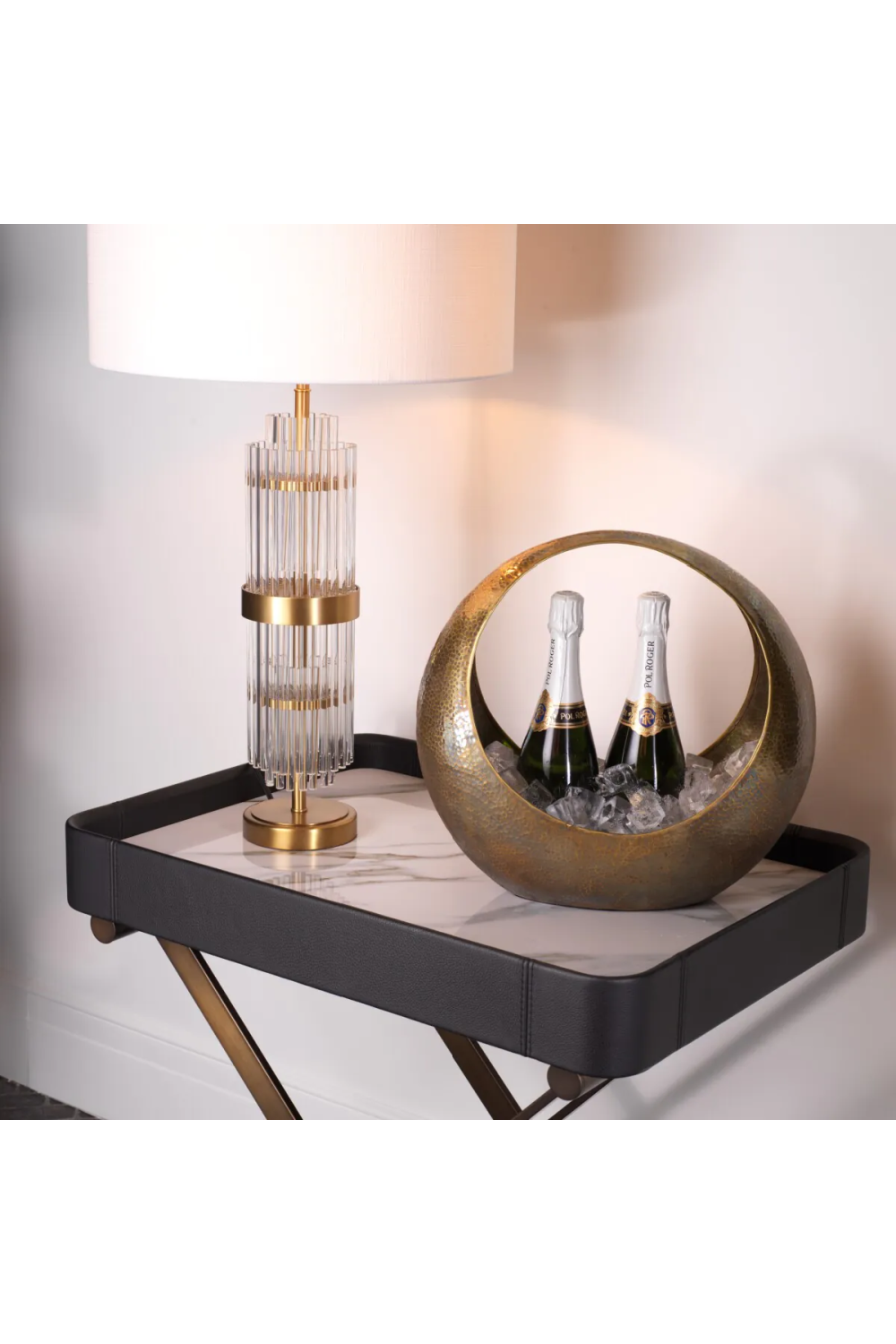 Circular Brass Wine Cooler | Eichholtz Leung | Oroa.com