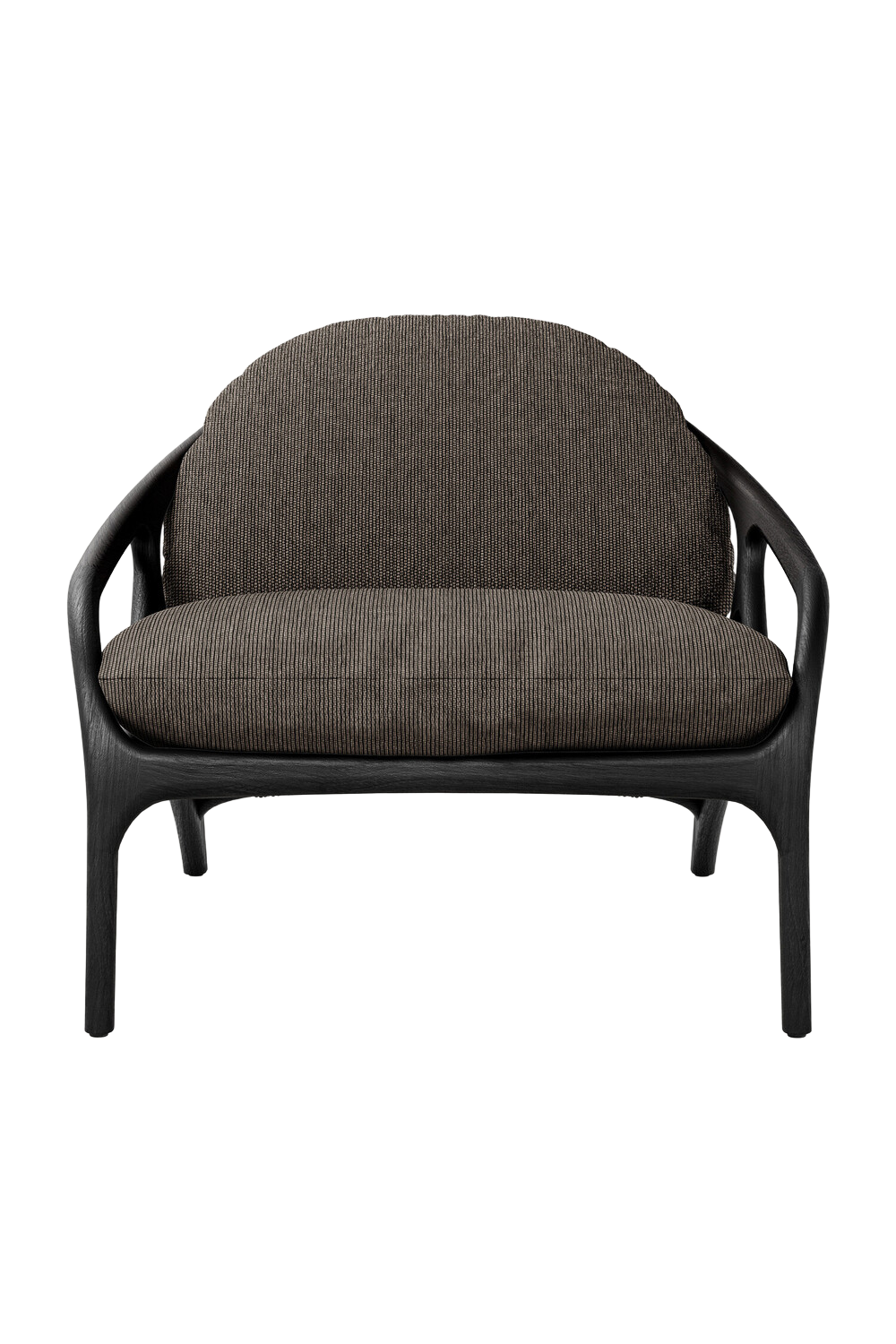 Varnished Teak Outdoor Lounge Chair | Morpho By Tomorrowland Vime | Oroa.com