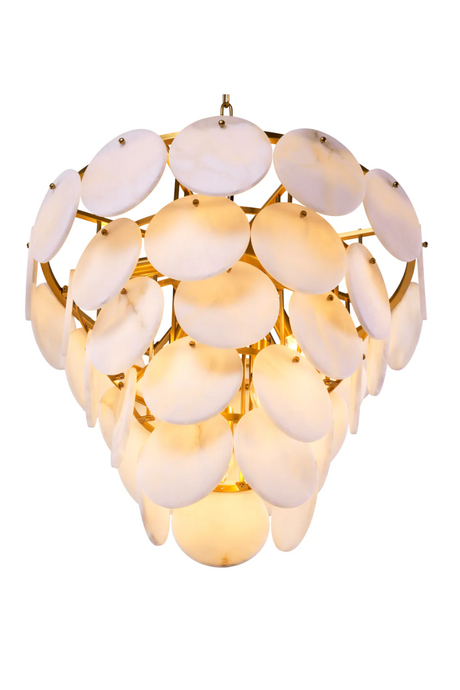 Tiered Alabaster Chandelier | OROA Clemente | OROA.com