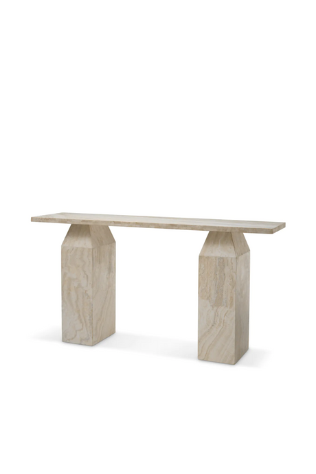Rectangular Travertine Console Table | Eichholtz Tarragona | Oroa.com
