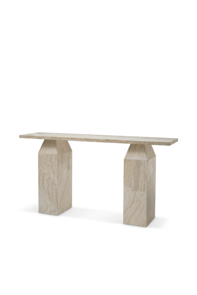 Rectangular Travertine Console Table | Eichholtz Tarragona | Oroa.com
