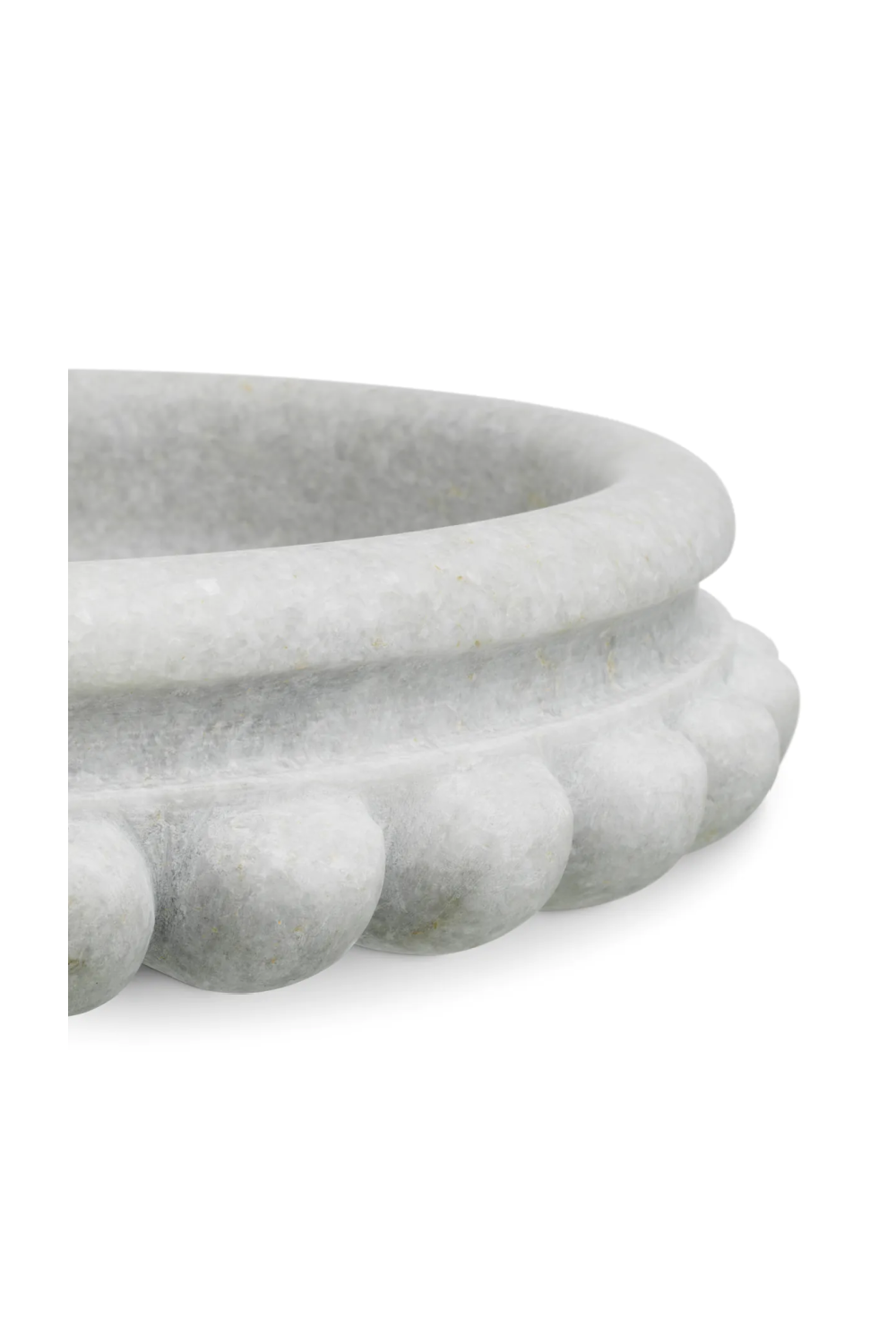 White Marble Chain Bowl | Eichholtz Yerba | Oroa.com