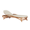 Adjustable Teak Outdoor Lounger | Morpho By Tomorrowland Zen | Oroa.com